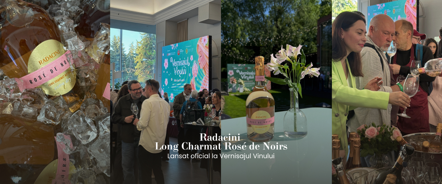 Radacini Long Charmat Rosé de Noirs — officially launched at the Spring Wine Vernissage.